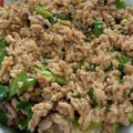 料理大好きボーイ's cooksnap of when they made 簡単めし！豚ひき肉とニラのスタミナ丼.