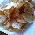 aoisora777's cooksnap of when they made じゃがいもと塩だけ・・・。ポテトチップス.