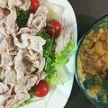 とろけい's cooksnap of when they made 夏バテ防止◎南蛮おろしの豚しゃぶサラダ.