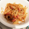 kbmm's cooksnap of when they made 簡単★もやし＆ベーコンのオイマヨ炒め.
