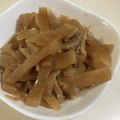 papikun's cooksnap of when they made 薄揚げと大根の炒め煮.