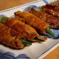 ちょこふみ's cooksnap of when they made 大葉香る♪オクラの豚肉巻き☆.