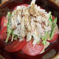 YYYm2121's cooksnap of when they made トマトときゅうりの深煎りごまバンバンジー.