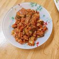 かわゆう1211's cooksnap of when they made なすと鯖缶のトマト煮.