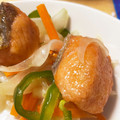緑の人魚's cooksnap of when they made 鮭の南蛮漬け.