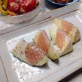 うたかた。's cooksnap of when they made とってもジューシー♪水なすの生ハム巻.
