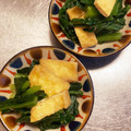 ピーナッツ子♪'s cooksnap of when they made 小松菜と揚げの煮物.