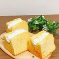 yurachoko's cooksnap of when they made キャラメルマーブル・シフォンケーキ.