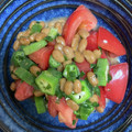 手抜きクック's cooksnap of when they made ✣　トマトとおくらの塩ダレ納豆和え　✣.