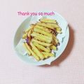 まあまま☆0403's cooksnap of when they made 素朴なおやつ☆白い粉ふくカリカリ芋けんぴ.
