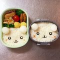 Chaaa_room's cooksnap of when they made 【✿簡単キャラ弁しろくま✿】.