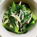 ゆきらっくま's cooksnap of when they made 小松菜とえのきのめんつゆ炒め.