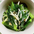 ゆきらっくま's cooksnap of when they made 小松菜とえのきのめんつゆ炒め.
