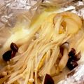 koimiki's cooksnap of when they made 簡単おつまみ・ホタテときのこのホイル焼き.