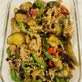 みーのkitchen's cooksnap of when they made 旬の夏野菜で！茄子とピーマンの味噌炒め.