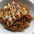 Ruriluru's cooksnap of when they made 簡単　オムそば.