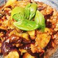 まりりんぺ's cooksnap of when they made m茄子とひき肉のエスニックバジル炒め.