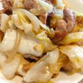 moeoke's cooksnap of when they made キャベツ、ネギ、豚のオイスターソース炒め.