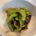 ほうじ茶39's cooksnap of when they made お酒のお供に！ししとうの煮浸し.