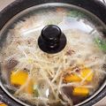 クックSVC84Q☆'s cooksnap of when they made ホットプレート★鮭のちゃんちゃん焼き.