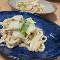 ちょこちょこ♬'s cooksnap of when they made キャベツ大量！やみつき明太マヨ焼きうどん.