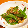 さくらんぼ0805's cooksnap of when they made ３分♪シシトウと上乾ちりめん甘辛炒め.