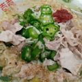 はぁぴょん's cooksnap of when they made 冷しゃぶ梅麺.