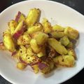 ＭＩ−ＳＡＮ's cooksnap of when they made 美味しい！サツマイモガーリック炒め.