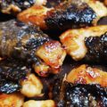 monjimari's cooksnap of when they made 胸肉ジューシー海苔巻き揚げ☆.