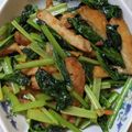 s0raaaa's cooksnap of when they made 小松菜とさつま揚げ さっと煮.