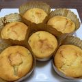 olive1972's cooksnap of when they made 栗の甘露煮ときな粉のふっくらマフィン♪.