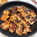 たじ満塁's cooksnap of when they made 簡単節約☆豚ひき肉のサイコロステーキ。.