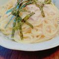 レインボーライス's cooksnap of when they made 生クリーム不要♡黄金比たらこパスタ♡.