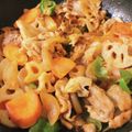 こけよ's cooksnap of when they made めちゃうまっ！れんこんと豚肉の酢豚.