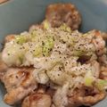 あいちん８３'s cooksnap of when they made ねぎ塩レモン豚丼.