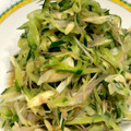 ☆うめのママ☆'s cooksnap of when they made みょうがときゅうりの和え物.