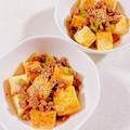 みぽぽ37's cooksnap of when they made 厚揚げと合い挽きミンチのピリ辛炒め.