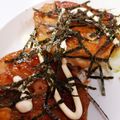 あっきー5296's cooksnap of when they made 玉ねぎ入り^ ^鶏ひき肉の蓮根はさみ焼き.