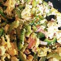 ameうめ's cooksnap of when they made ゴーヤチャンプルー.
