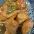 わんず's cooksnap of when they made 甘酢ケチャップあんで、酢豚(酢鶏).