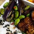 ☆tommie☆'s cooksnap of when they made なすと枝豆のきんぴら☆お弁当.