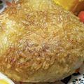 ゆけり３兄弟's cooksnap of when they made オーブントースターで簡単！焼きおにぎり.