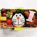 ☆★ふーママ☆★'s cooksnap of when they made ドラえもん＊キャラ弁＊海苔ver♪.