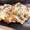 MizuhoBank's cooksnap of when they made 夫絶賛♪トースター5分★はんぺん梅チーズ.