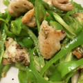 わんあみ's cooksnap of when they made 節約!!鶏皮とピーマンの炒め煮.
