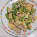 きらり流れ星's cooksnap of when they made ゴーヤーとふわふわたまごの炒め物.