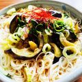 kinniko's cooksnap of when they made ナスとツナ缶で超美味しいソーメン.
