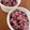 105♡'s cooksnap of when they made ブルーベリーと甘酒のアイス.