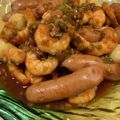 ねみねみ's cooksnap of when they made ボリュームたっぷり☆変わりエビチリ♪.