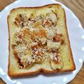 ＊なぁ＊'s cooksnap of when they made サクサク　バナナトースト♪.